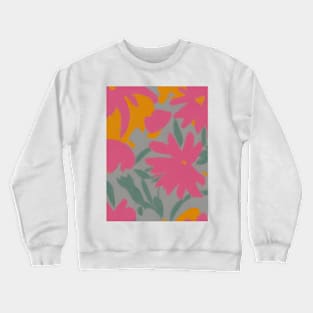 Chromatic Botanic Abstraction #28 Crewneck Sweatshirt